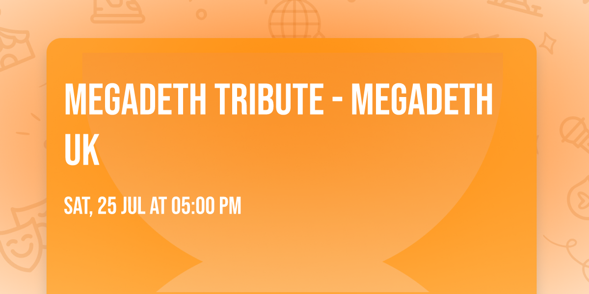Megadeth Tribute - Megadeth UK