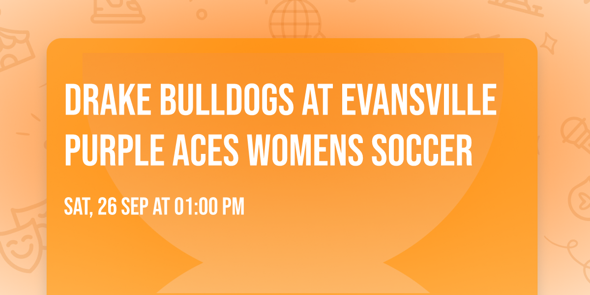 Drake Bulldogs at Evansville Purple Aces Womens Soccer