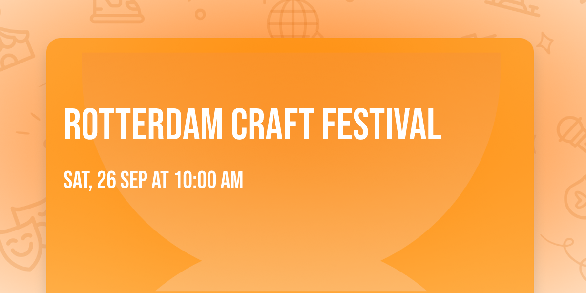Rotterdam Craft Festival
