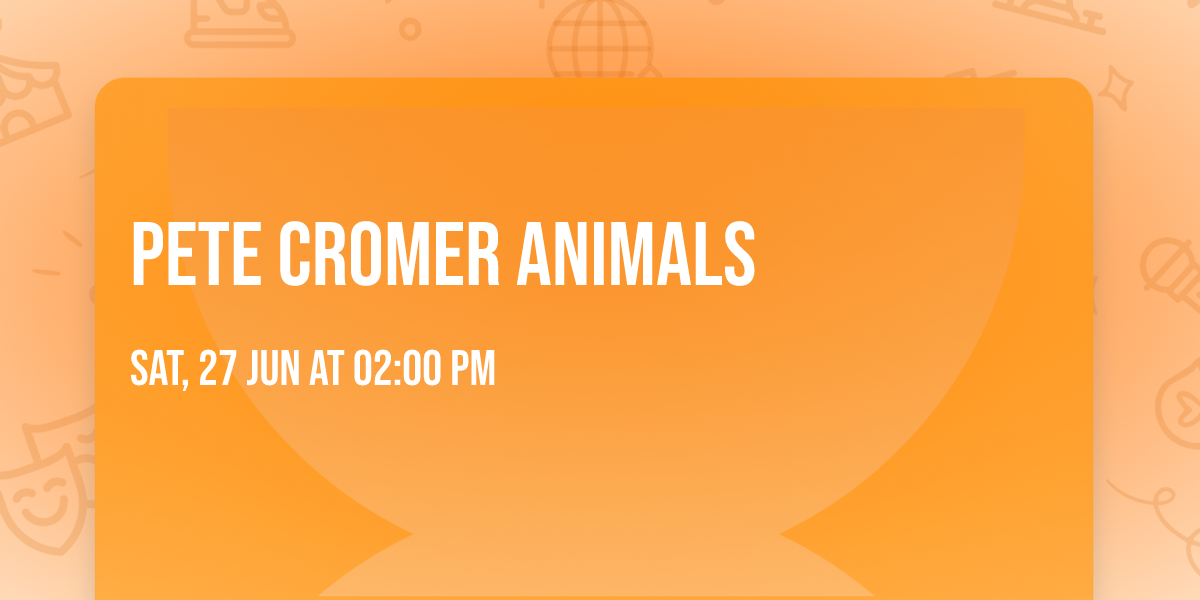 Pete Cromer animals