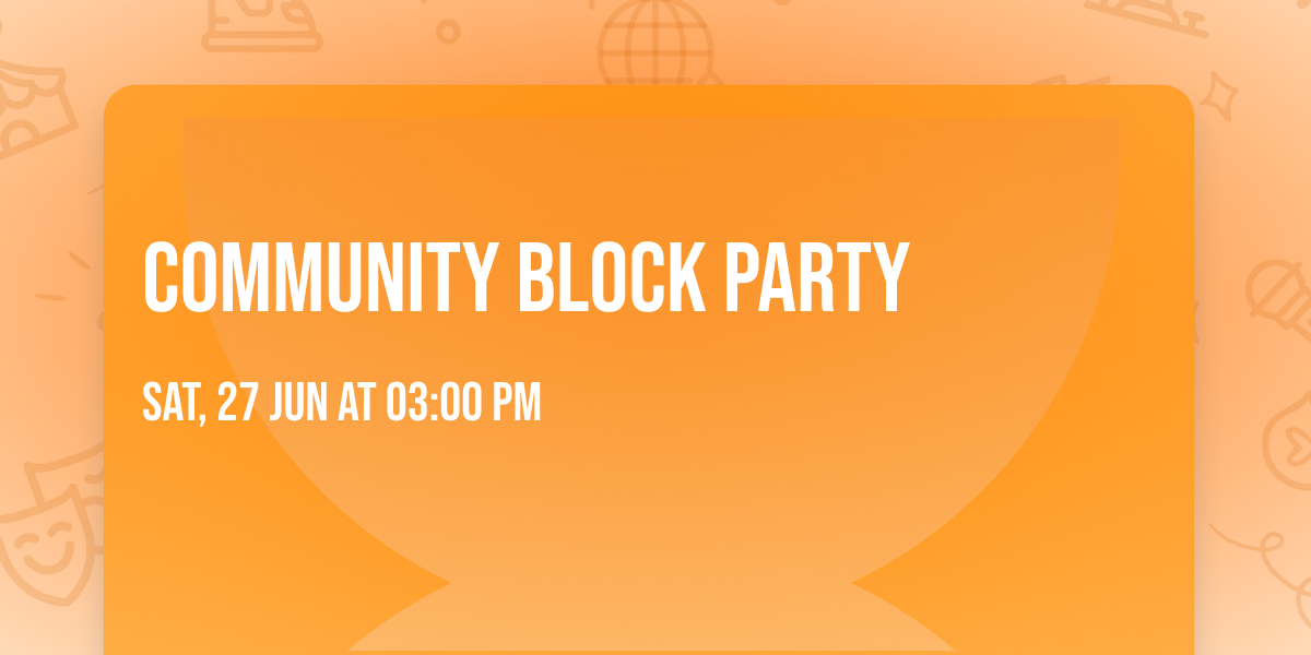 Community Block Party 
