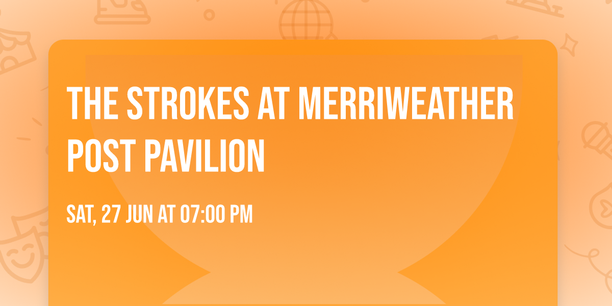 The Strokes at Merriweather Post Pavilion