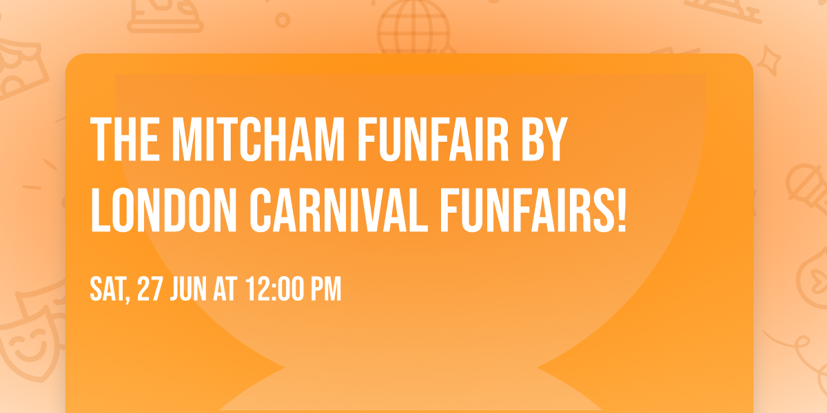 The Mitcham Funfair by London Carnival Funfairs!