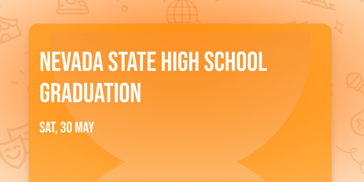 Nevada State High School Graduation