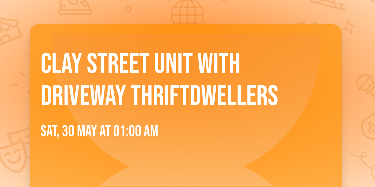 Clay Street Unit with Driveway Thriftdwellers