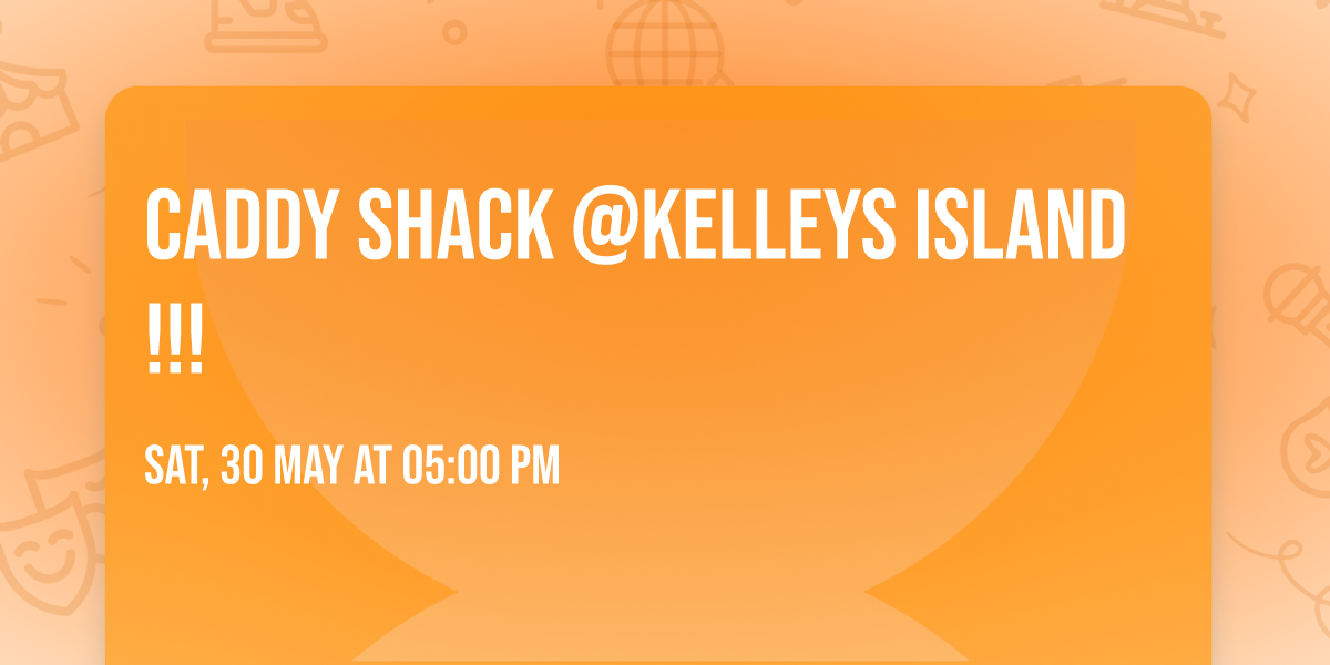 Caddy Shack @Kelleys Island !!!