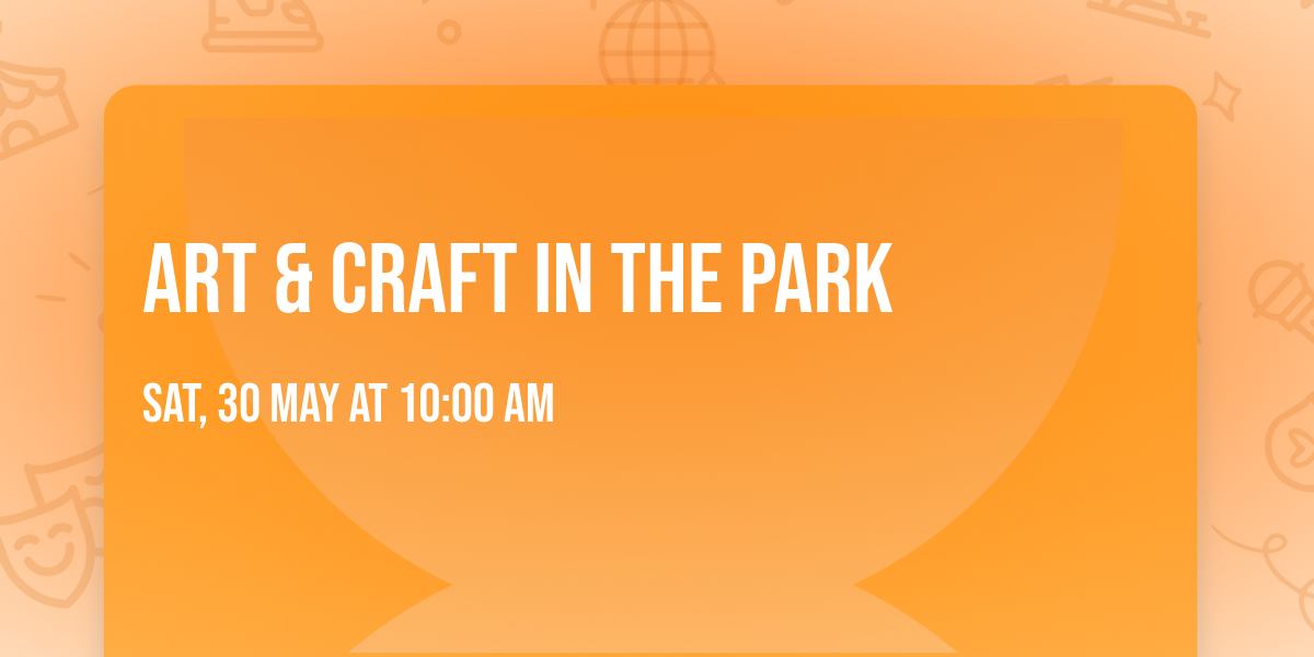 Art & Craft in the Park