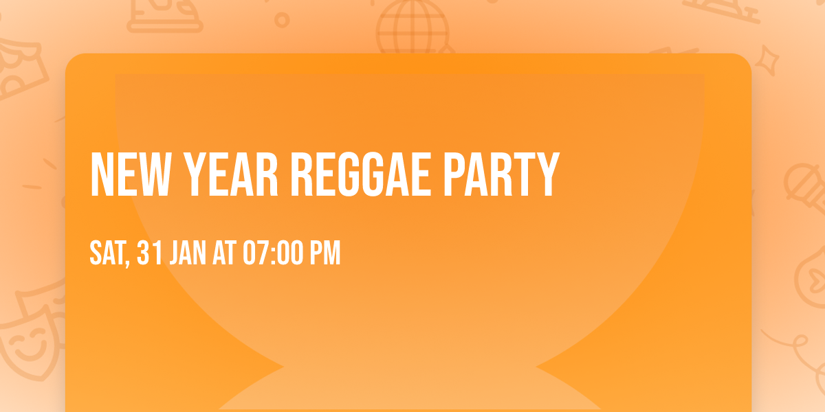 NEW YEAR REGGAE PARTY