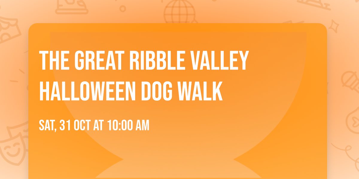The Great Ribble Valley Halloween Dog Walk