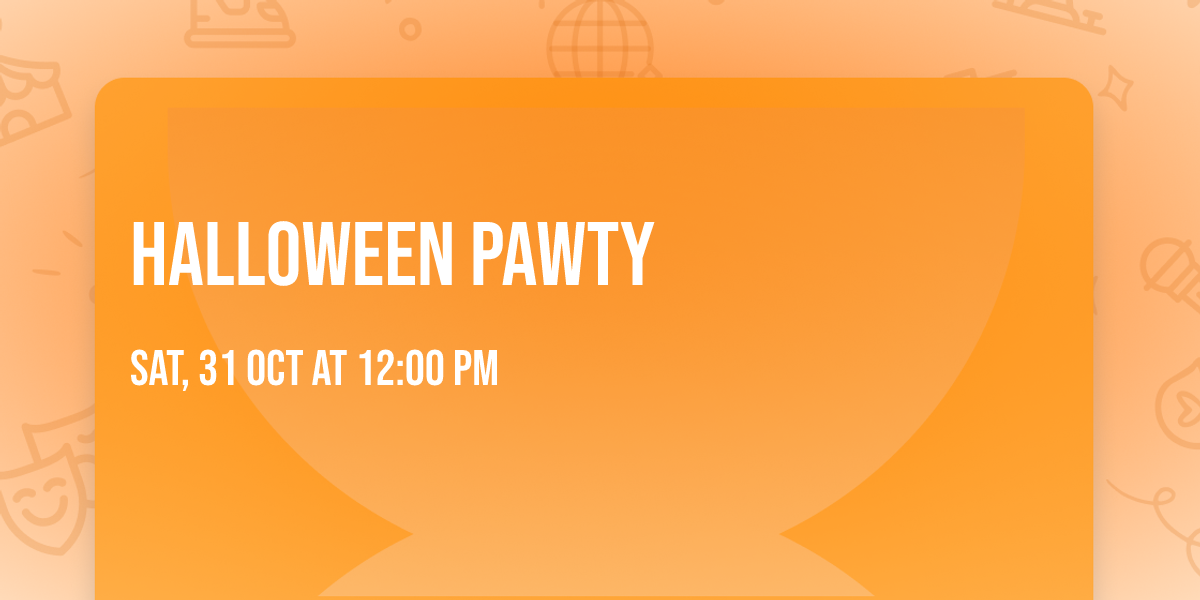 Halloween Pawty