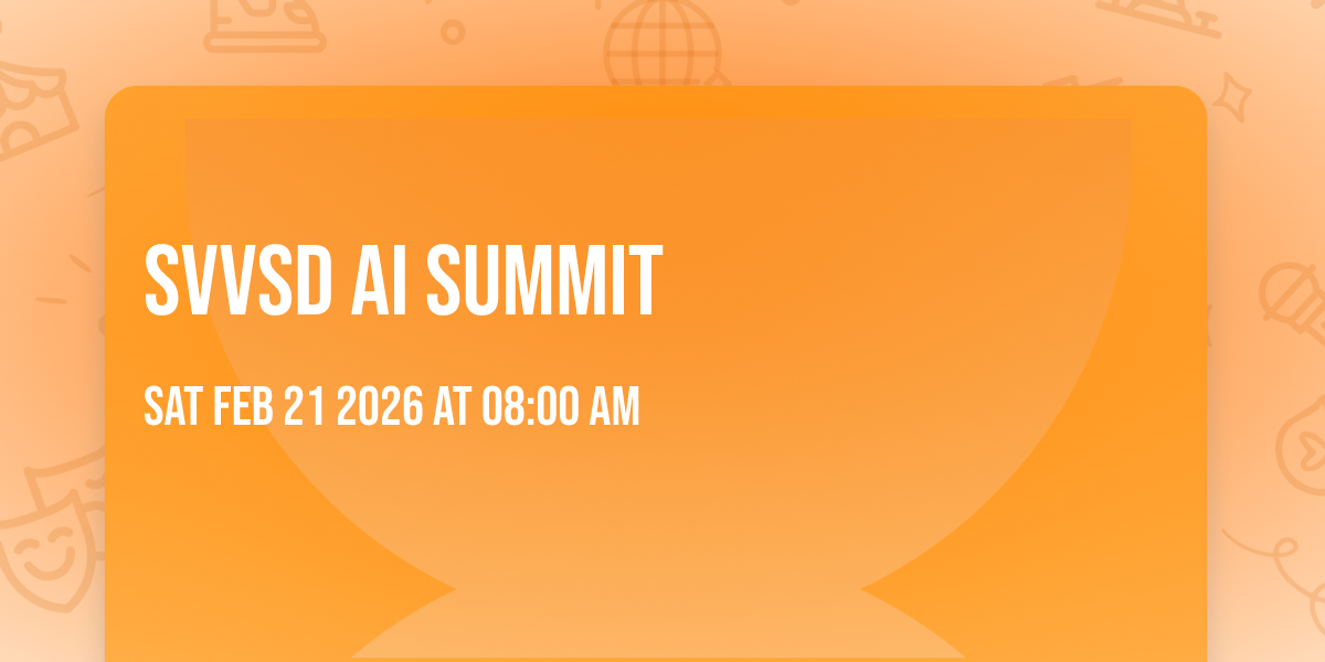 SVVSD AI Summit