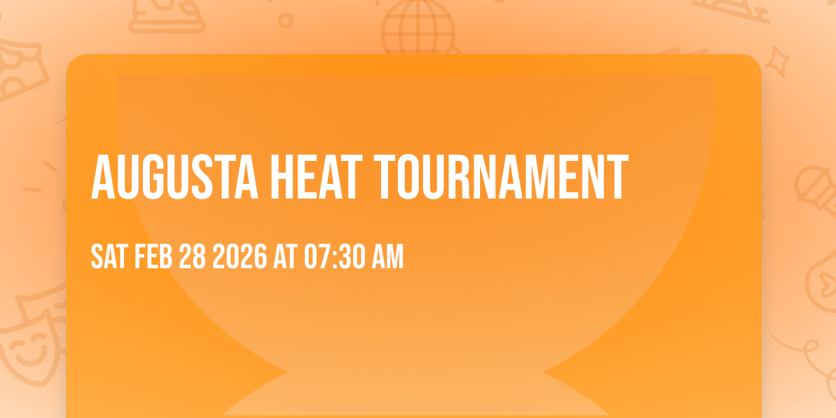 Augusta Heat 🏐Tournament 