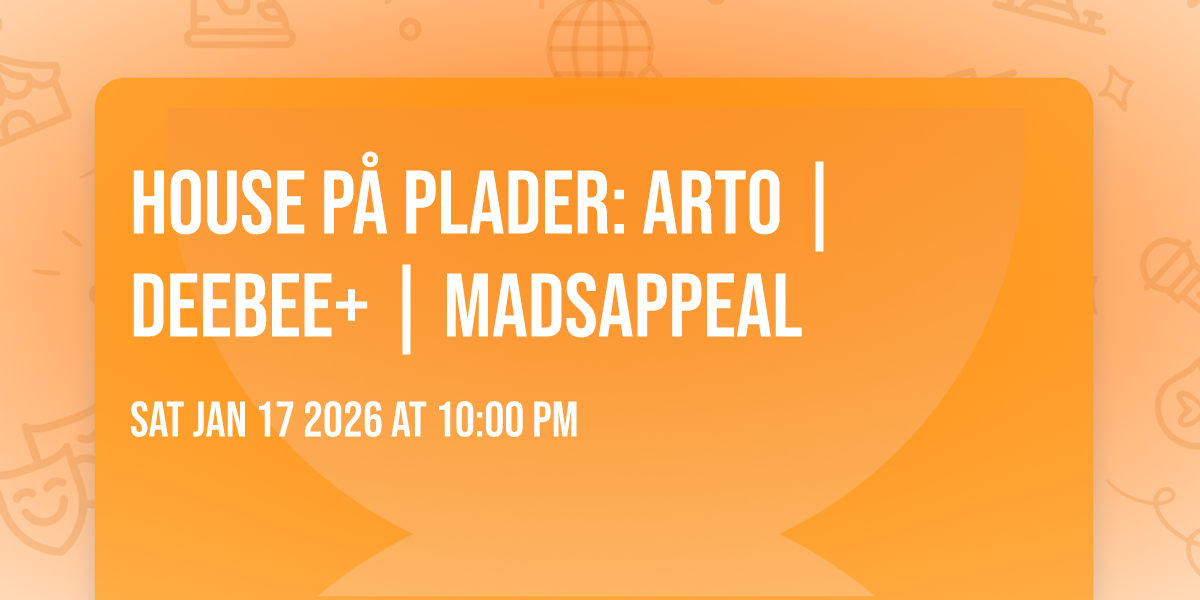House på plader: Arto | DeeBee+ | Madsappeal