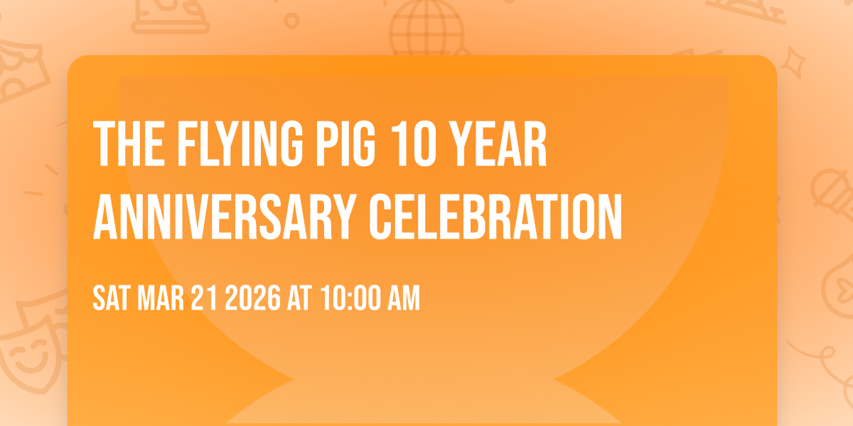The Flying Pig 10 Year Anniversary Celebration 