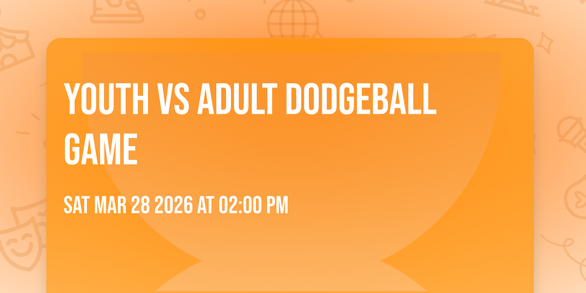 Youth vs Adult Dodgeball Game