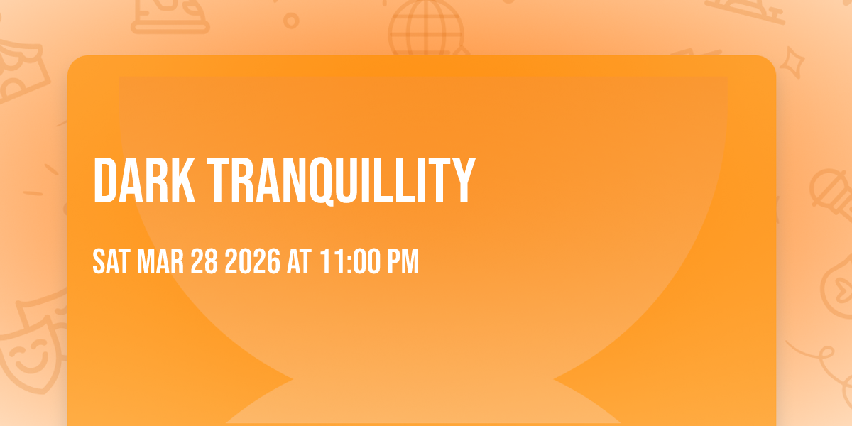 Dark Tranquillity