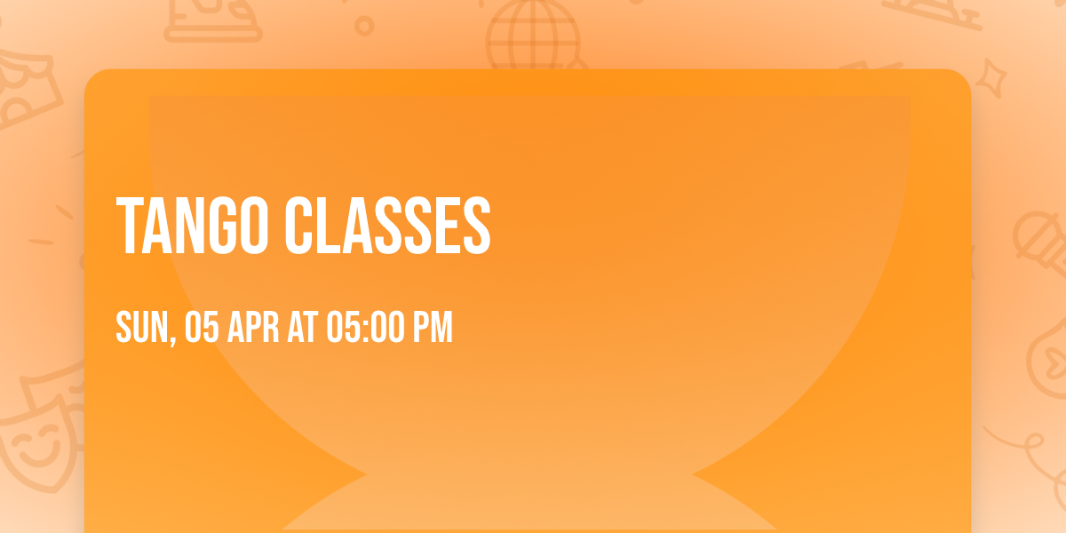 Tango Classes