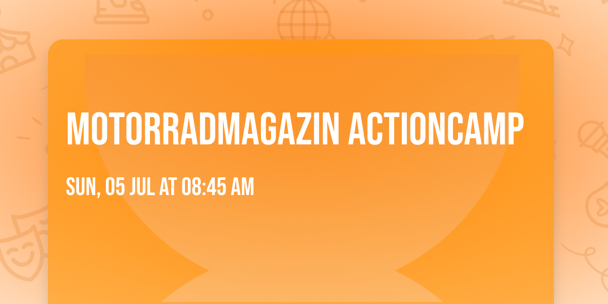 Motorradmagazin Actioncamp