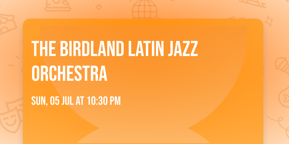 The Birdland Latin Jazz Orchestra