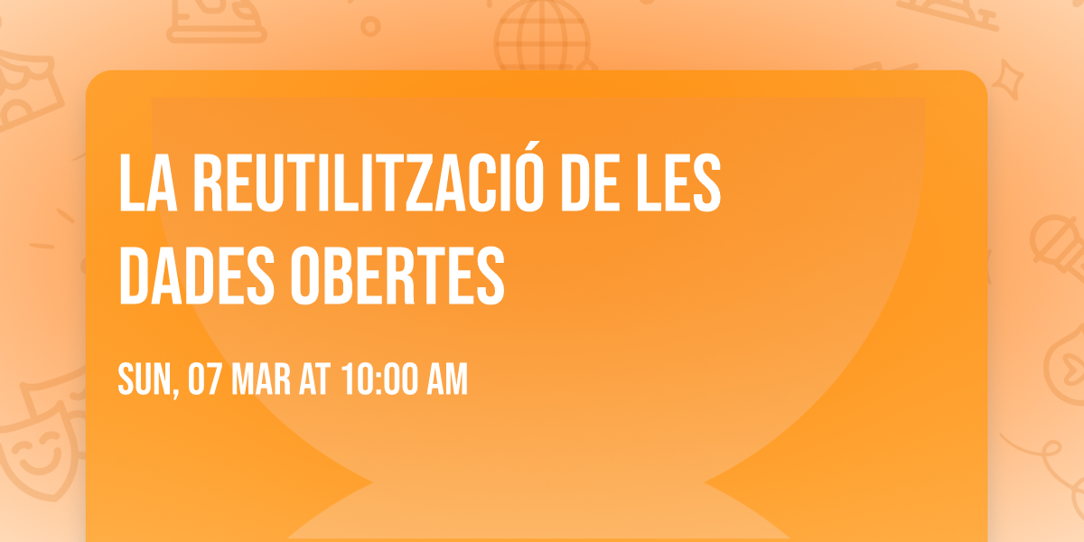 La reutilitzaci\u00f3 de les dades obertes