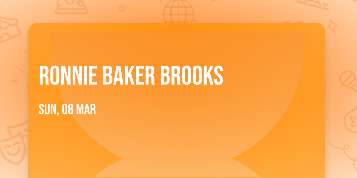 Ronnie Baker Brooks