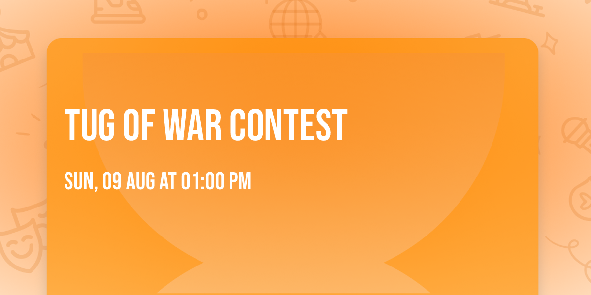 Tug of War Contest