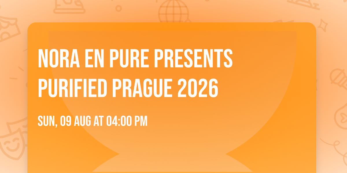 Nora En Pure presents Purified Prague 2026
