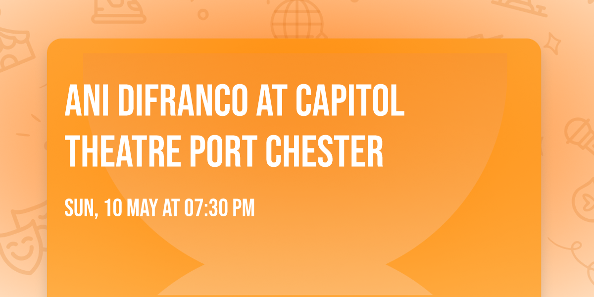 Ani DiFranco at Capitol Theatre Port Chester
