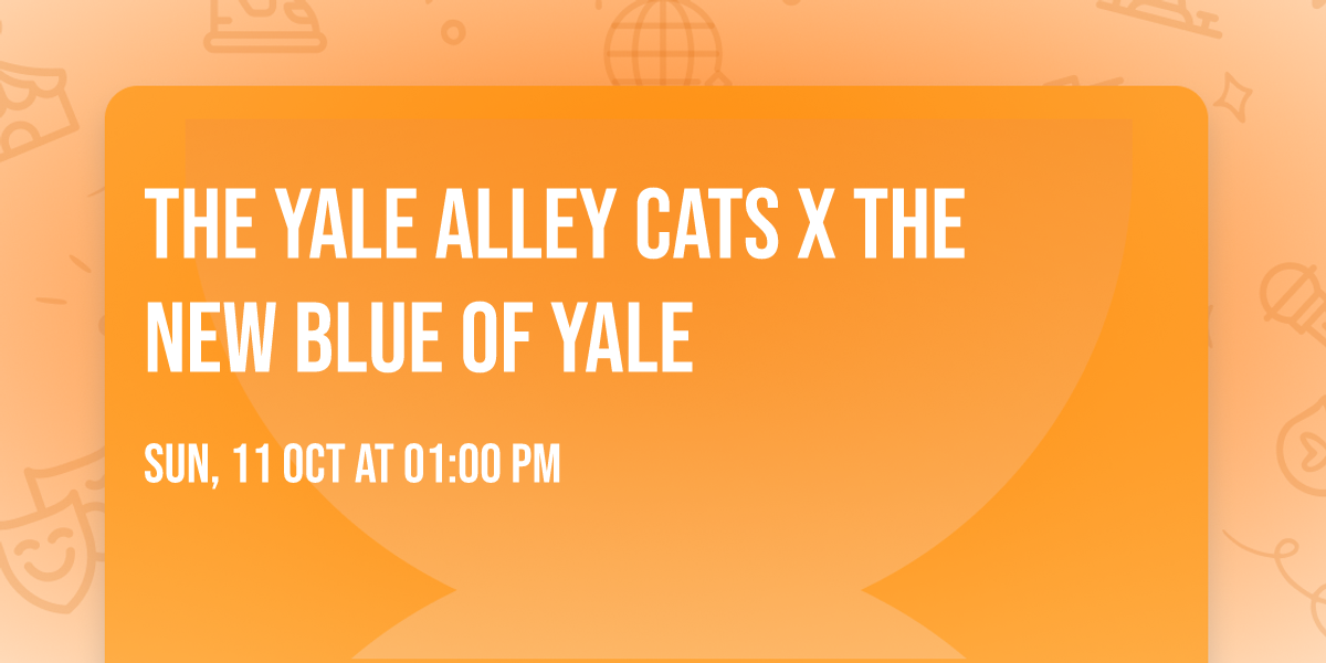 The Yale Alley Cats x The New Blue of Yale