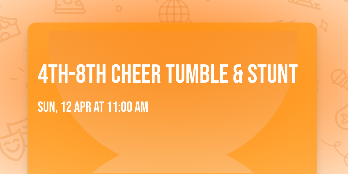 4th-8th Cheer Tumble & Stunt