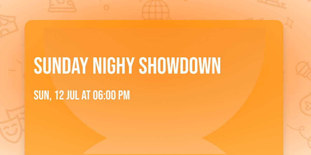 Sunday Nighy Showdown