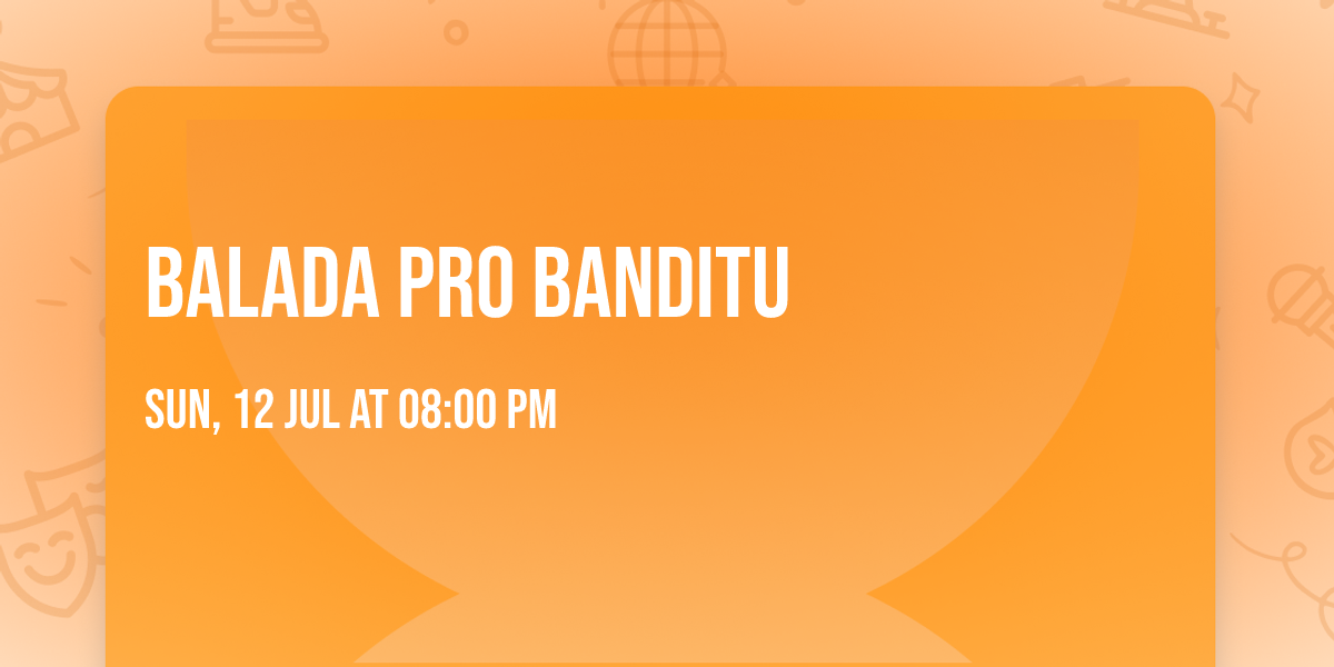 BALADA PRO BANDITU