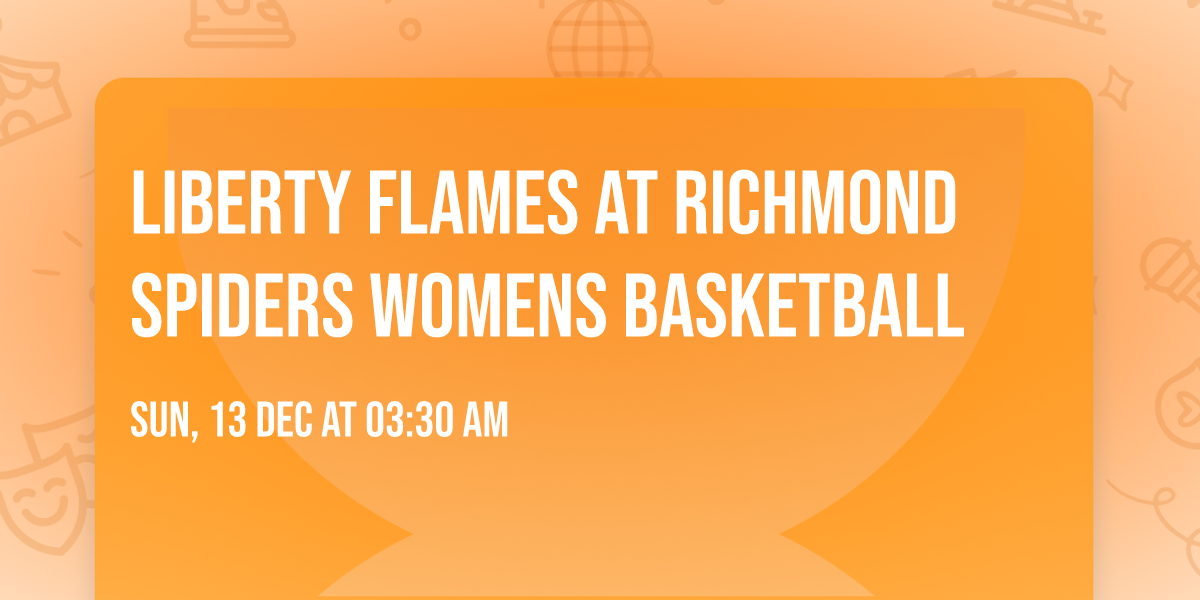 Liberty Flames at Richmond Spiders Womens Basketball