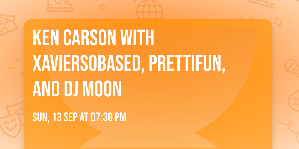 Ken Carson with Xaviersobased, Prettifun, and DJ Moon