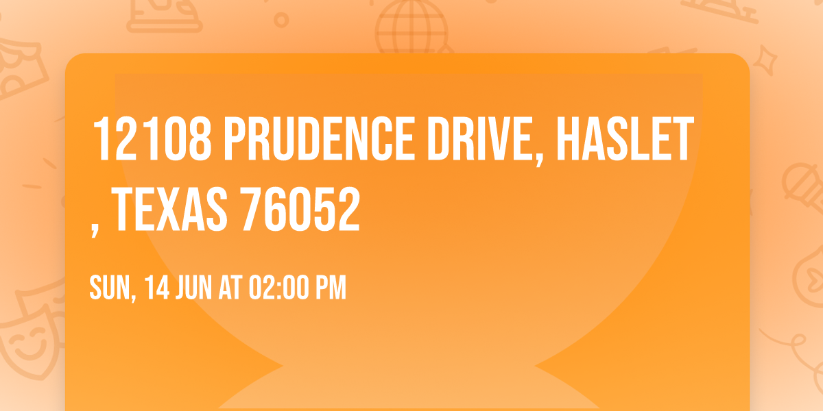 12108 Prudence Drive, Haslet, Texas 76052