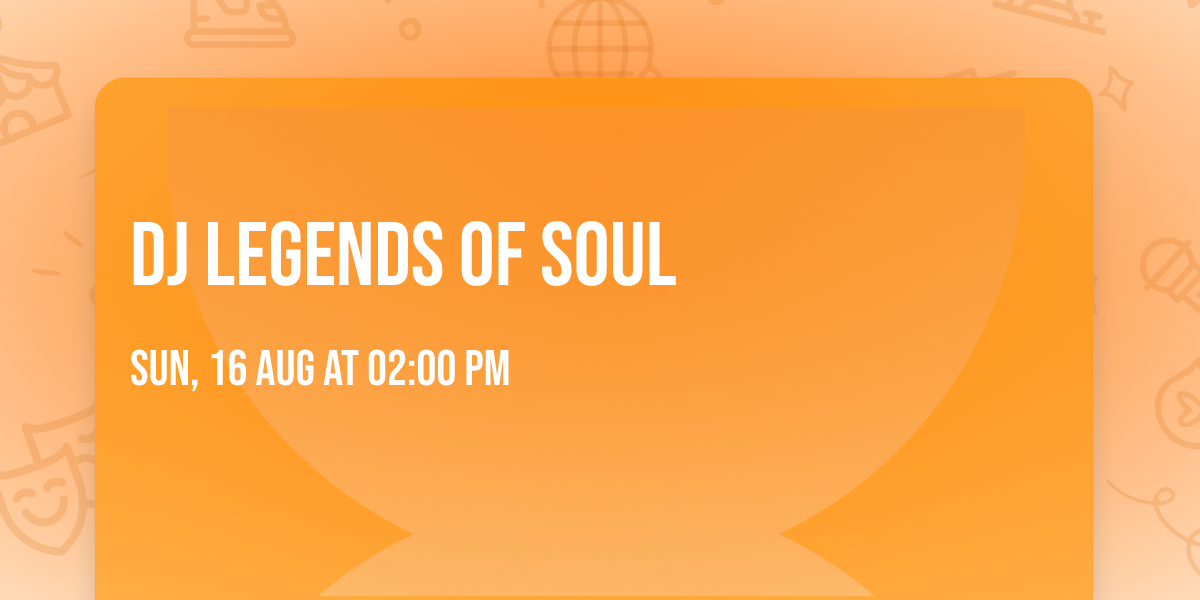 DJ Legends Of Soul