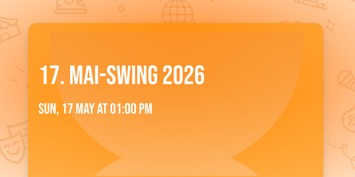 17. mai-swing 2026