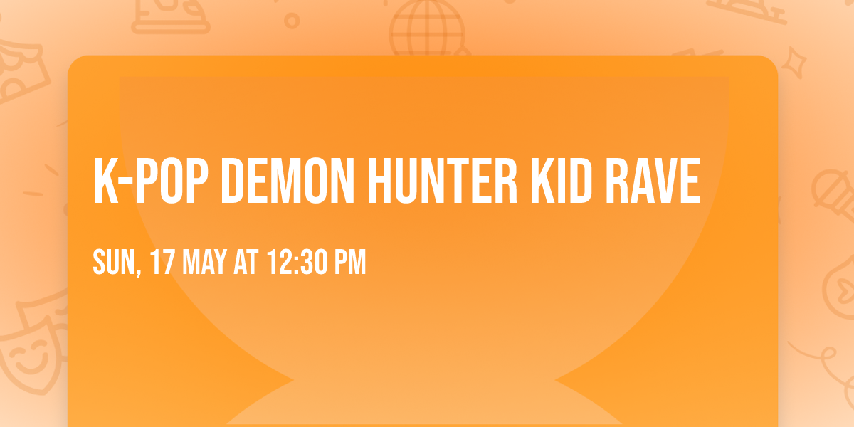 K-POP Demon Hunter Kid Rave