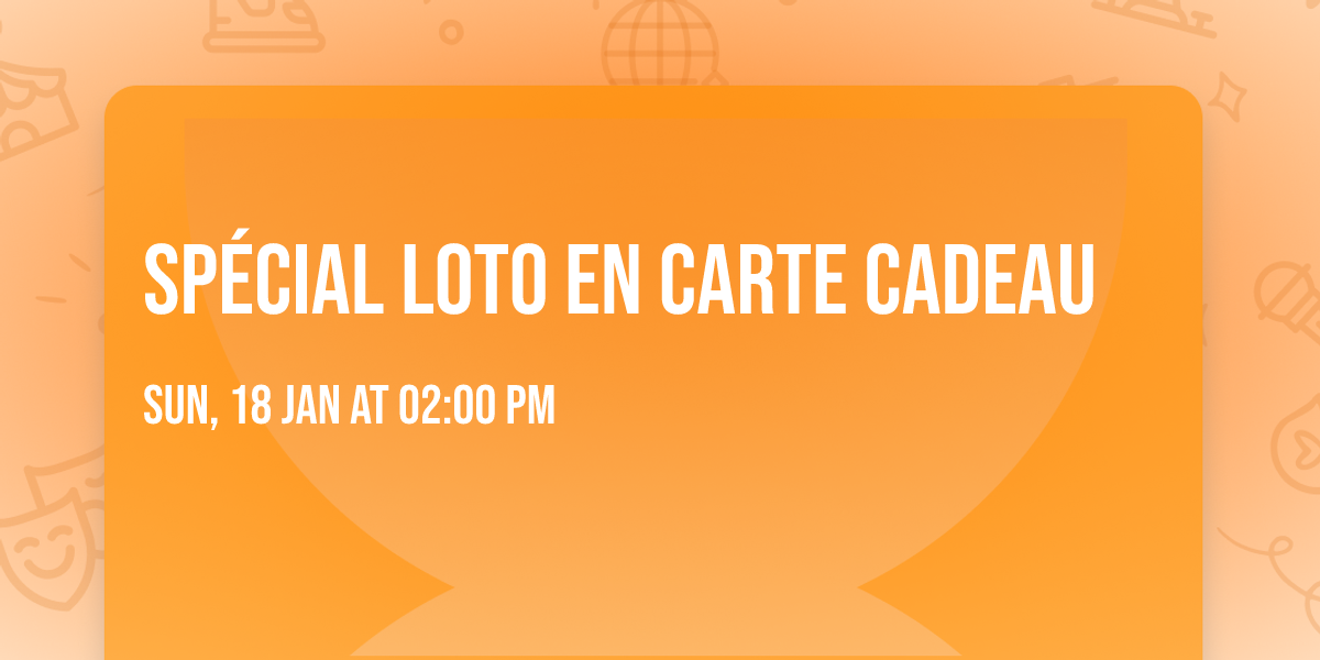 Sp\u00e9cial loto en carte cadeau
