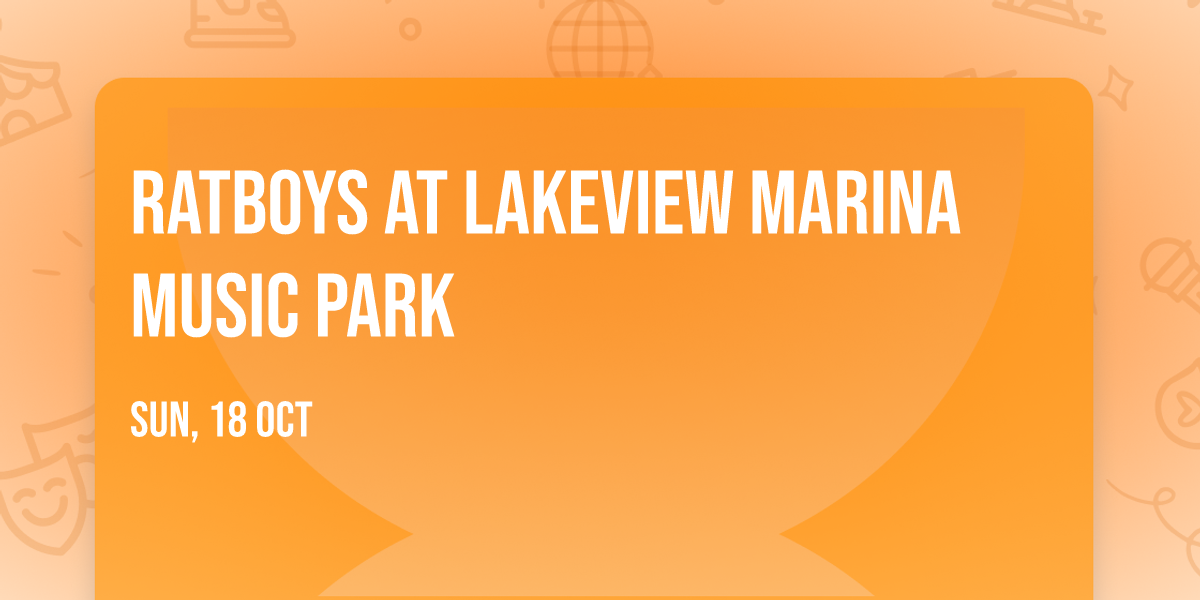 Ratboys at Lakeview Marina Music Park