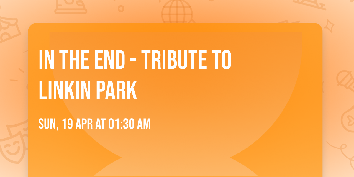 In The End - Tribute to Linkin Park