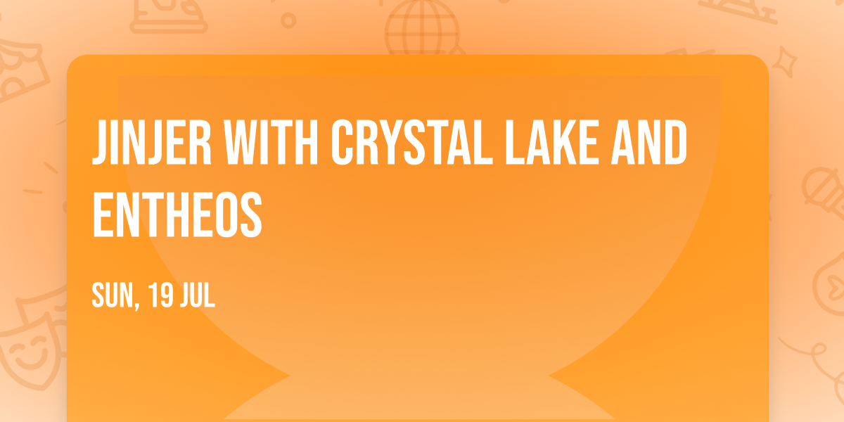 Jinjer with Crystal Lake and Entheos