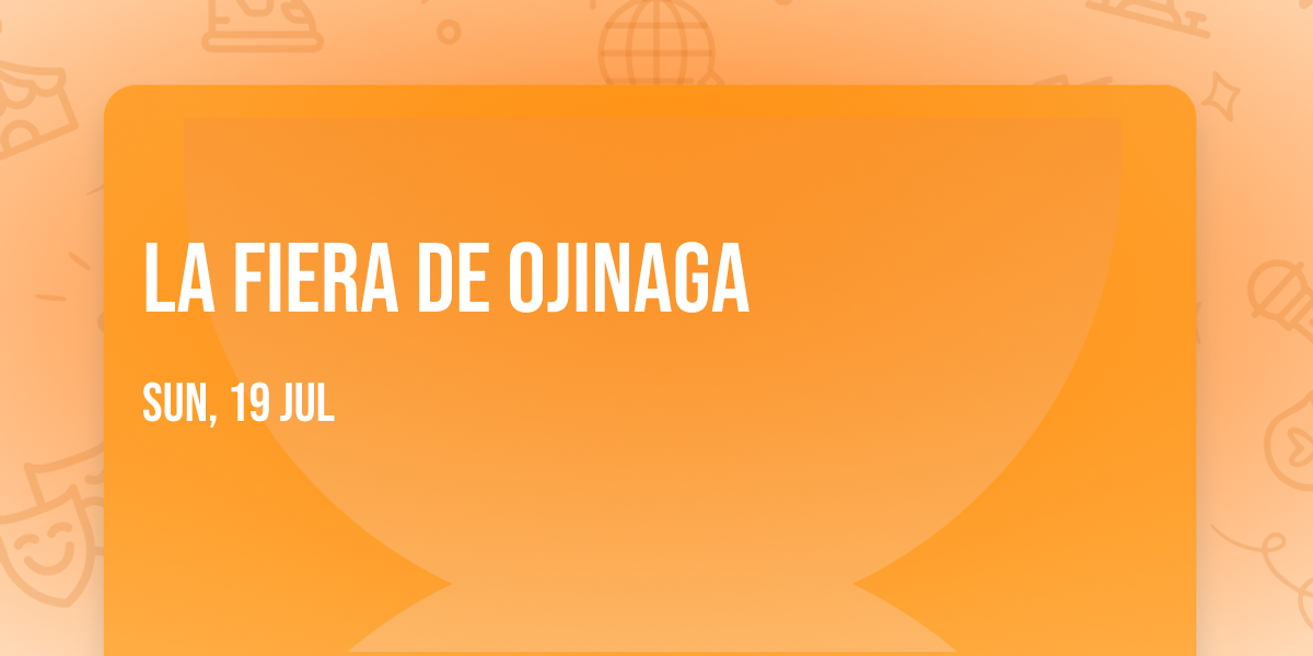 La Fiera de Ojinaga