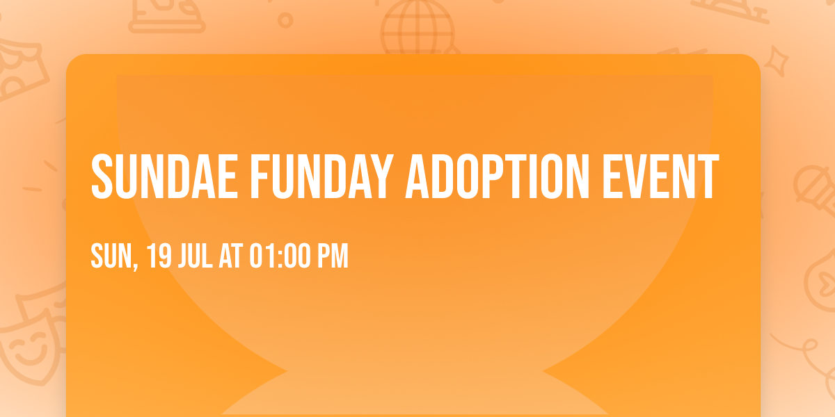 Sundae Funday Adoption Event