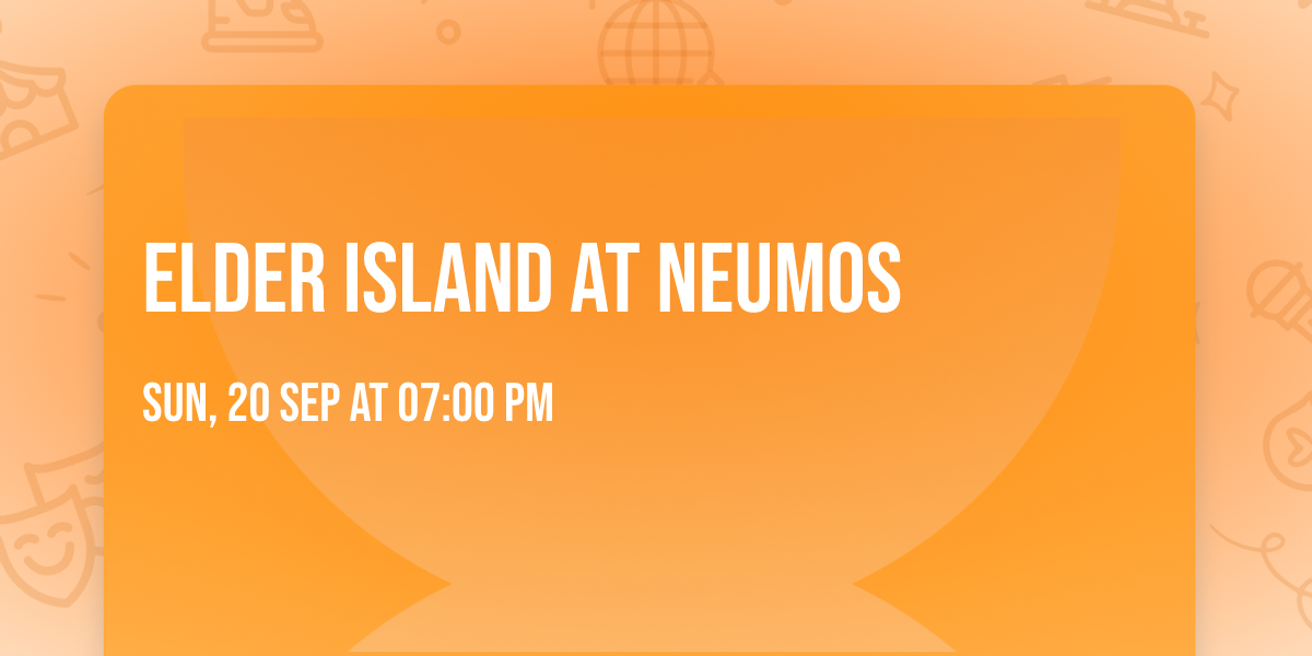 Elder Island at Neumos