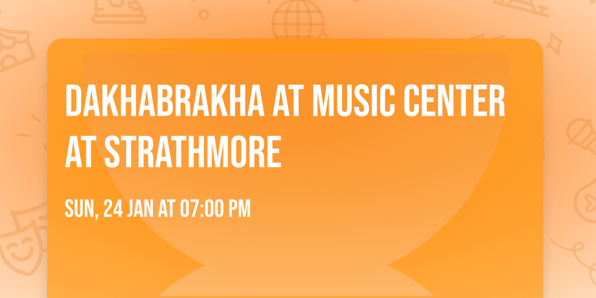 DakhaBrakha at Music Center at Strathmore