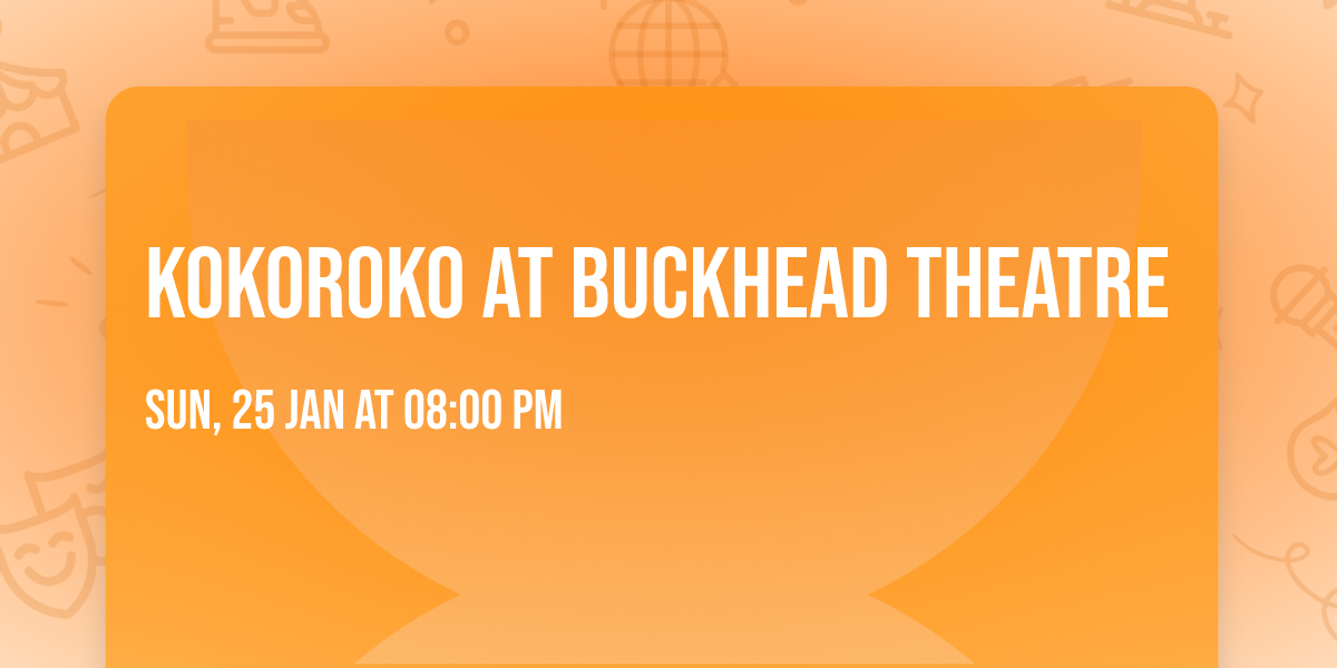 Kokoroko at Buckhead Theatre