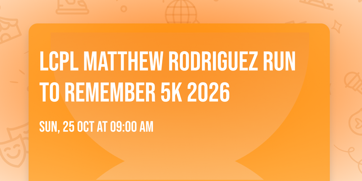 LCpl Matthew Rodriguez Run to Remember 5k 2026