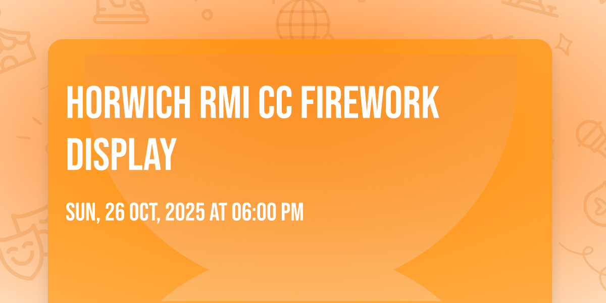 Horwich RMI CC Firework display, Horwich Cricket Club, Bolton, 26 ...