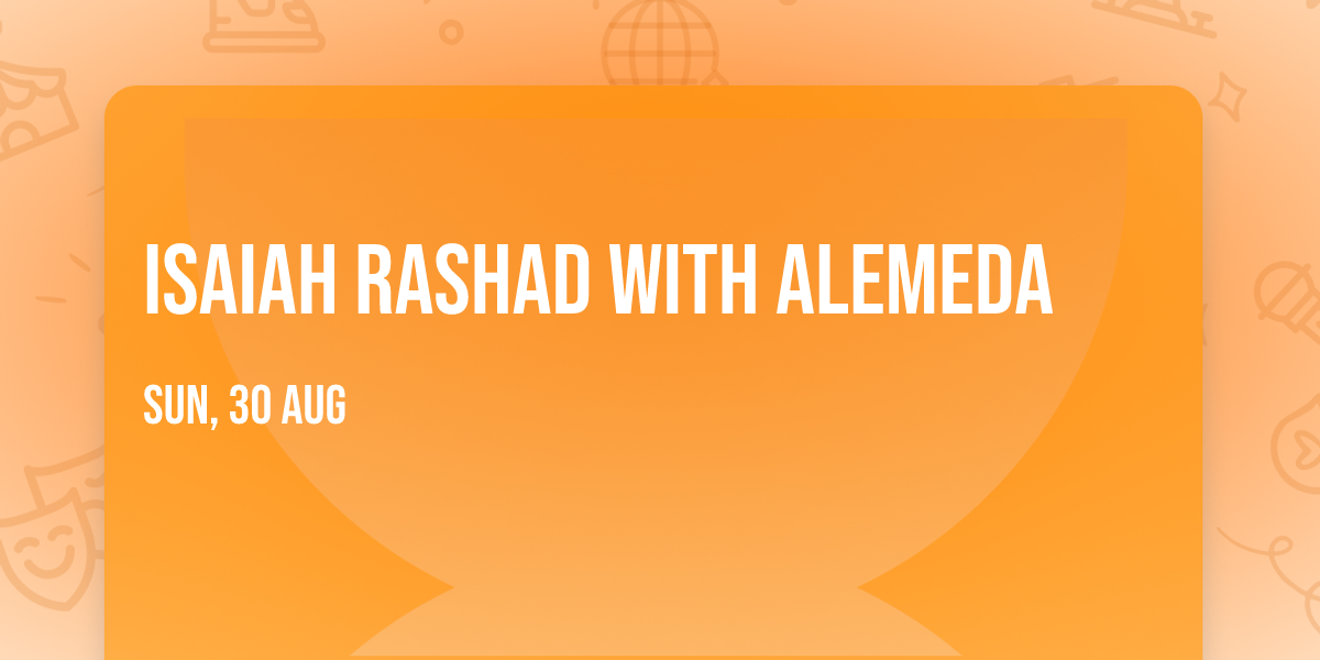 Isaiah Rashad with Alemeda